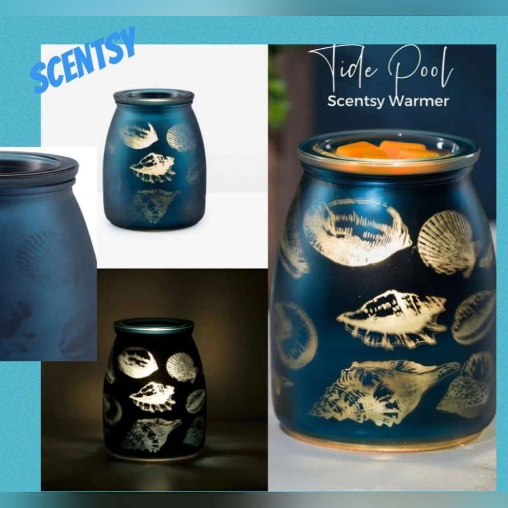 Scentsy Tide Pool Warmer Unopened Box BENIFITS CHARITY